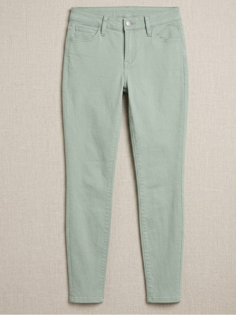 YMI Hyperstretch Skinny Jeans XL 16 | Jade Green Mid-Rise Stretch Pants